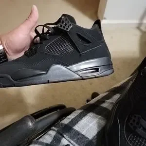 Jordan | Shoes | J4s Black Cats Brand New In The Og Box All  display picture 3